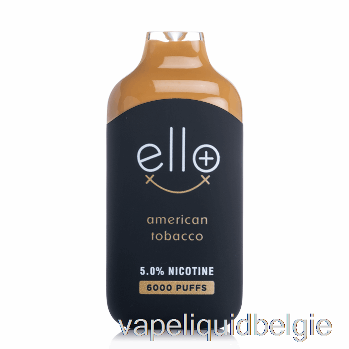 Vape Smaken BLVk Ello Plus 6000 Wegwerpbare Amerikaanse Tabak